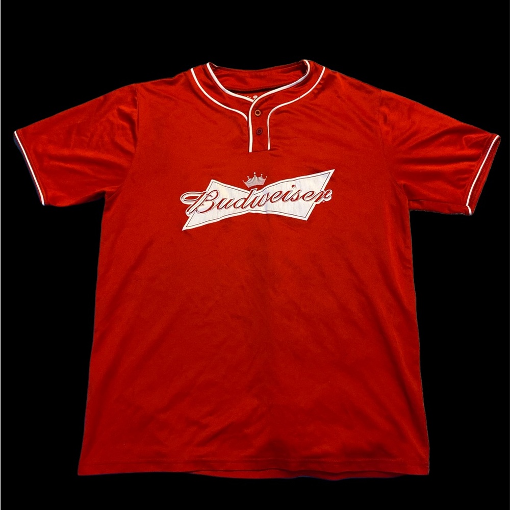 Vintage Budweiser Jersey (Size: XLarge)